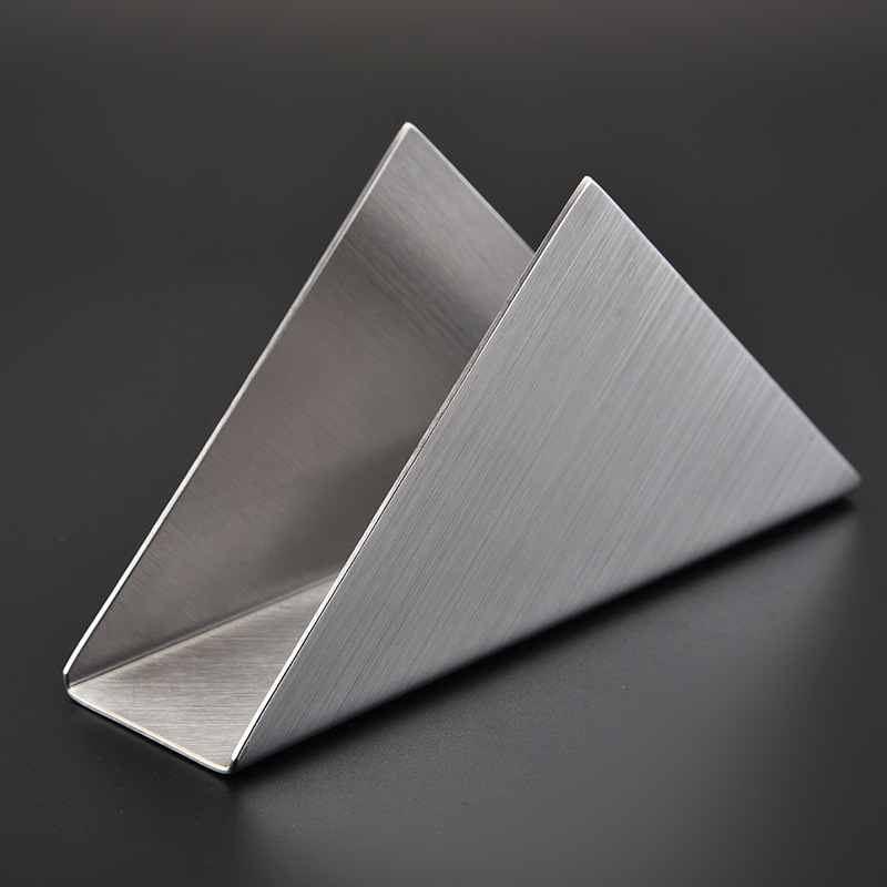 レストランテーブルステンレス鋼ナプキンホルダー