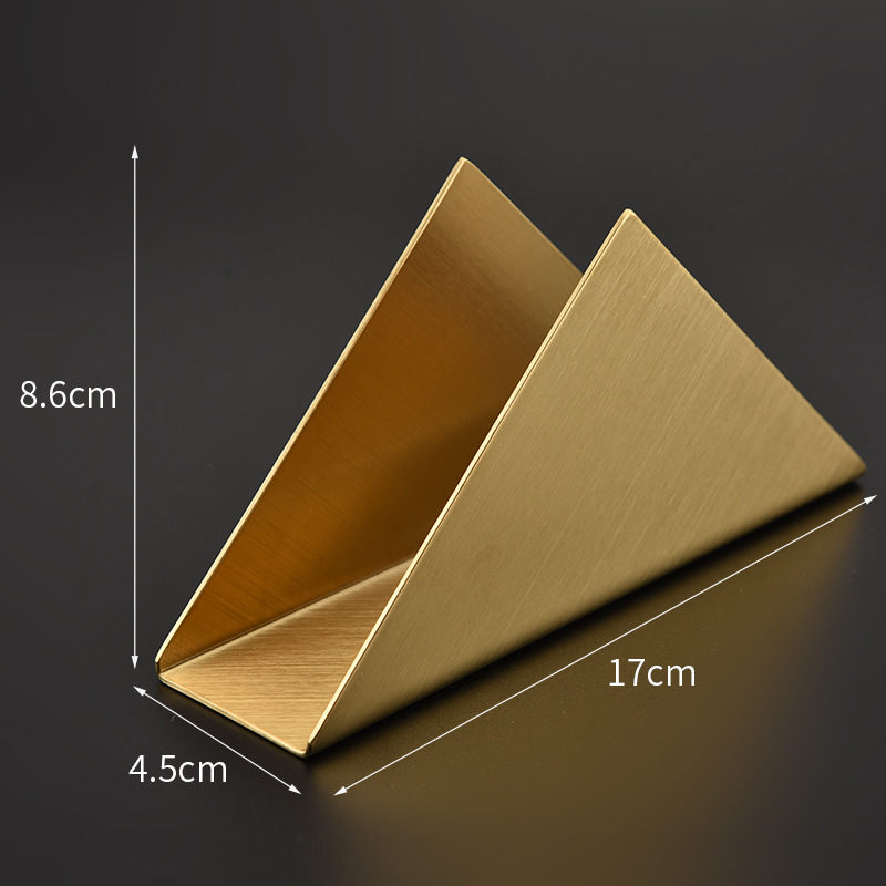 レストランテーブルステンレス鋼ナプキンホルダー